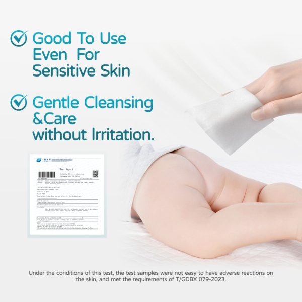 biodegradable flushable wipes (80pcs) - Image 6