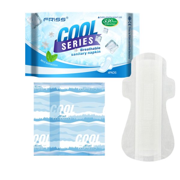 Mint Cooling Sanitary Pads (330mm)