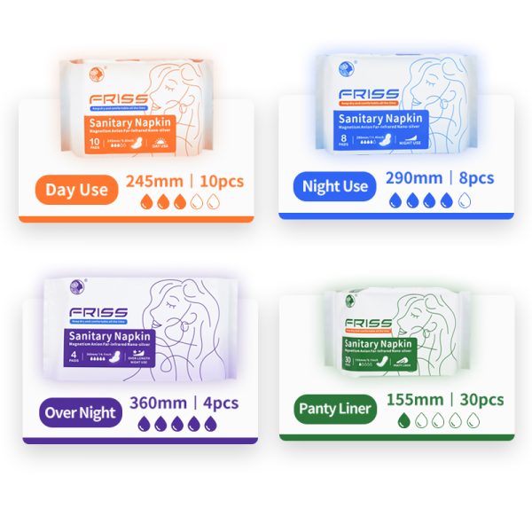 Breathable Non-Woven Sanitary Napkin (360mm) - Image 2