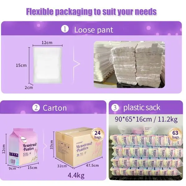 Disposable Menstrual Pants (XXL） - Image 7