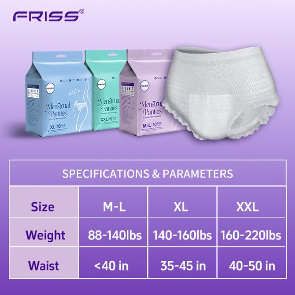 Disposable Menstrual Pants (10/XXL) - Image 8